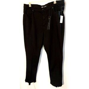 NWT - DG2 Black Infinity Tri-Fit Denim Stretch High Rise Jean - Size 22WT